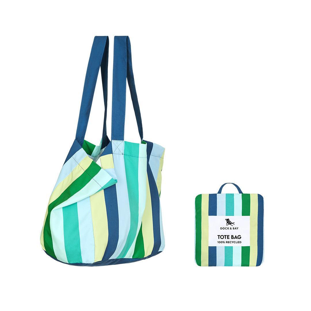 Dock & Bay Everyday Foldable Bag - Cool Lagoon-Changing Bags-Cool Lagoon-One Size | Natural Baby Shower