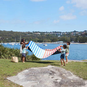 Dock & Bay Picnic Blanket - Sand to Sea-Blankets-Sand to Sea-Large | Natural Baby Shower