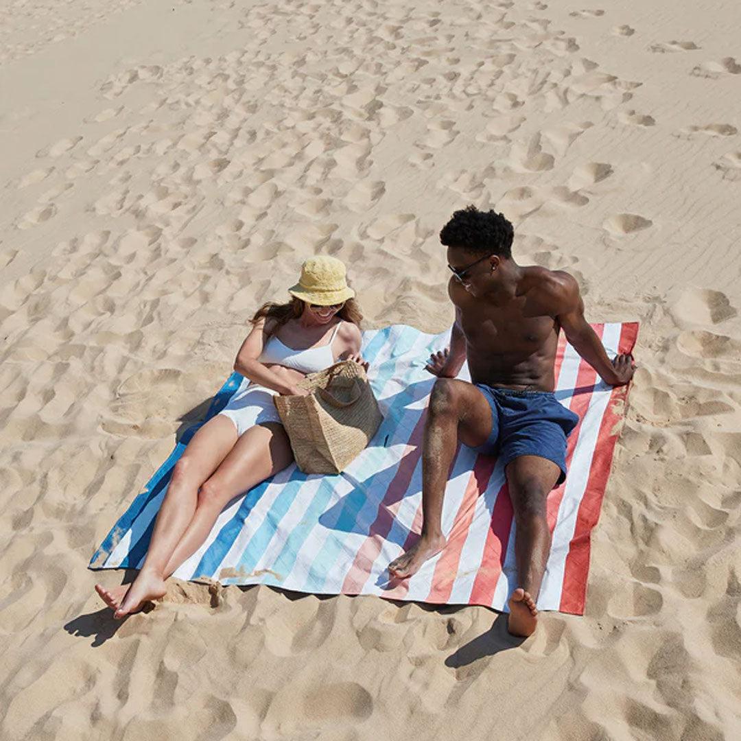 Dock & Bay Picnic Blanket - Sand to Sea-Blankets-Sand to Sea-Large | Natural Baby Shower