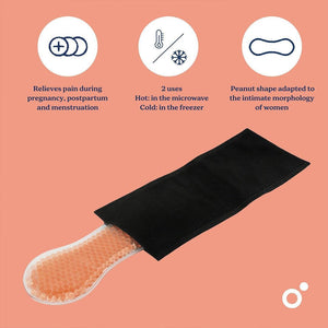 Doomoo Calmy Gel Recovery Pad - Orange-Sanitary Wear-Orange- | Natural Baby Shower