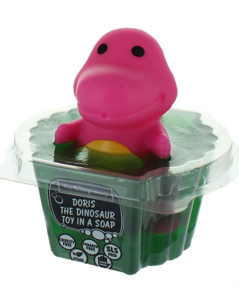 The Soap Story - Doris Dinozor Oyuncaklı Kokulu Çocuk Sabunu-Dinossi