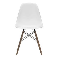 Vitra - DSW Kunststoffstuhl - Ahornuntergestell - Charles & Ray Eames | Weiß