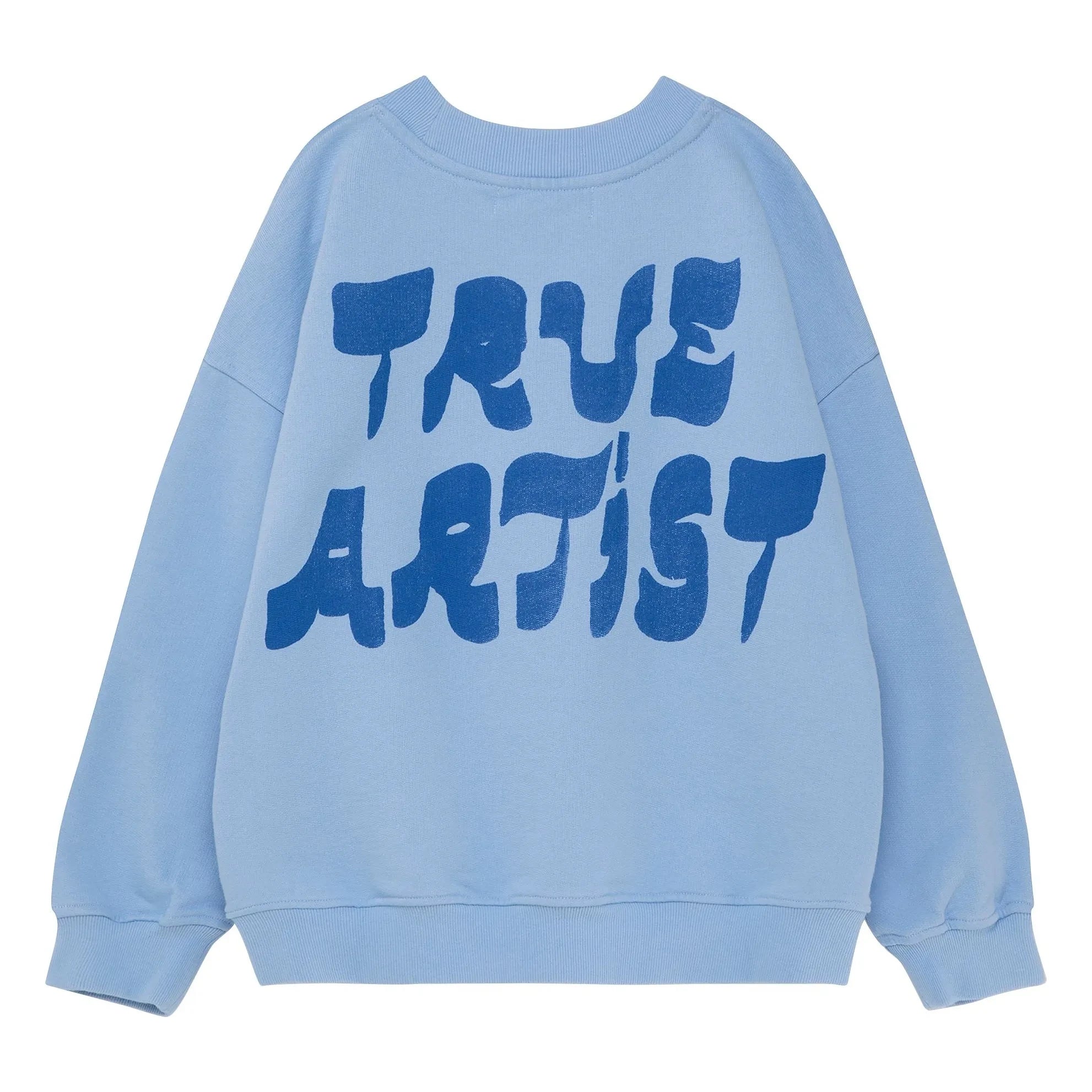 True Artist - Sweatshirt No.11 Bird Organic Cotton | Light Blue