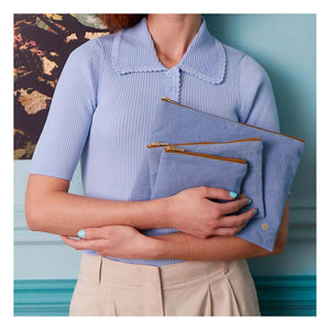 La cerise sur le gâteau - Iona clutch çanta | Mavi