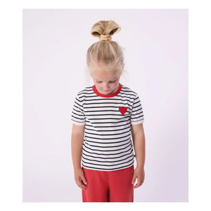 Petit Bateau - Klasik Çizgili Tişört | Lacivert
