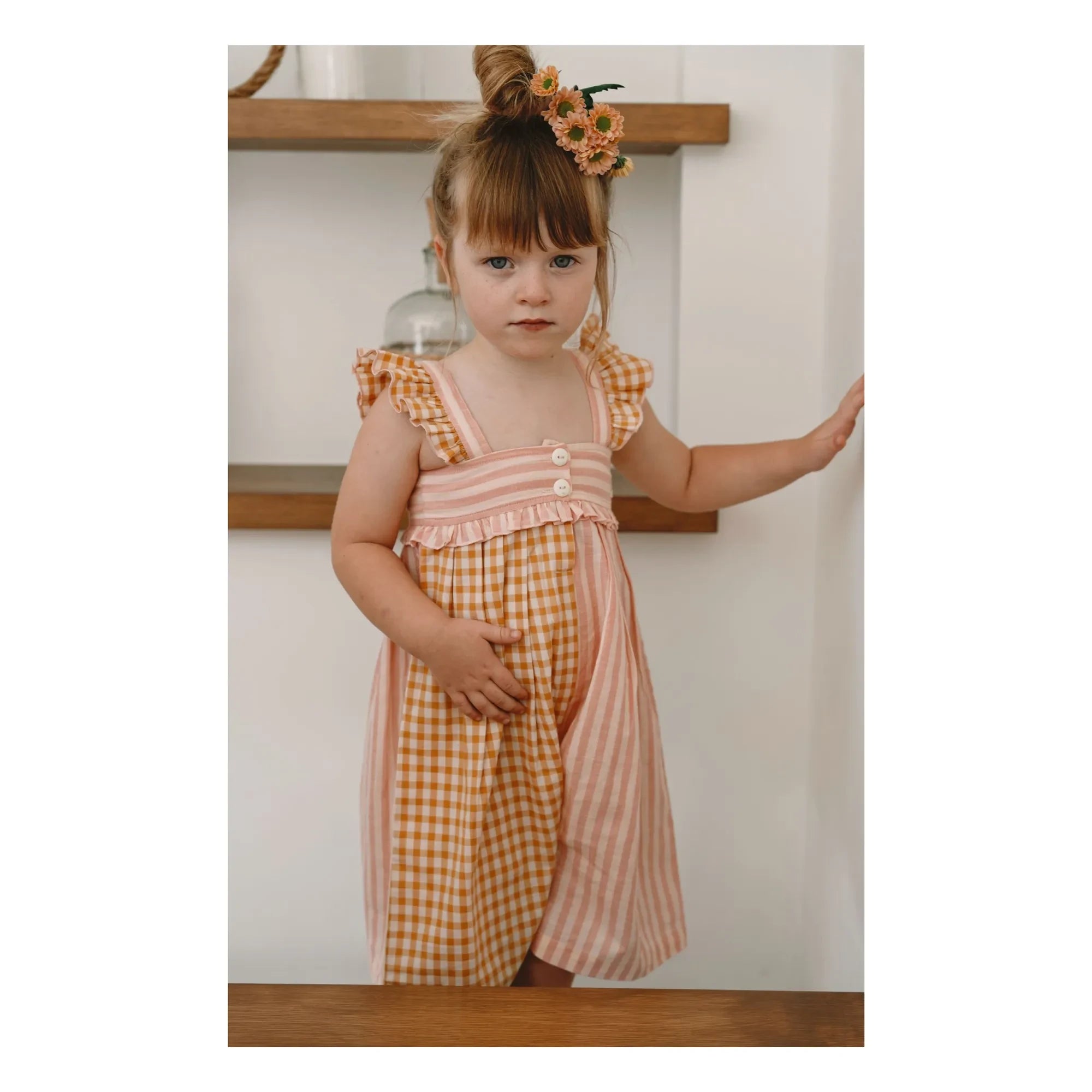 Lilinoa - Romy Patchwork tulum | Pudra