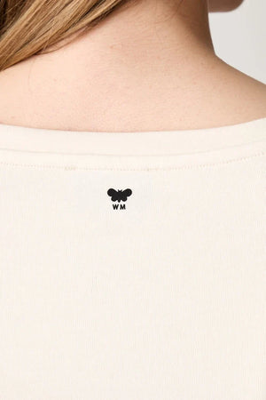Weekend Max Mara basic kadın pamuklu elastan T-shirt WKDMULTIJ