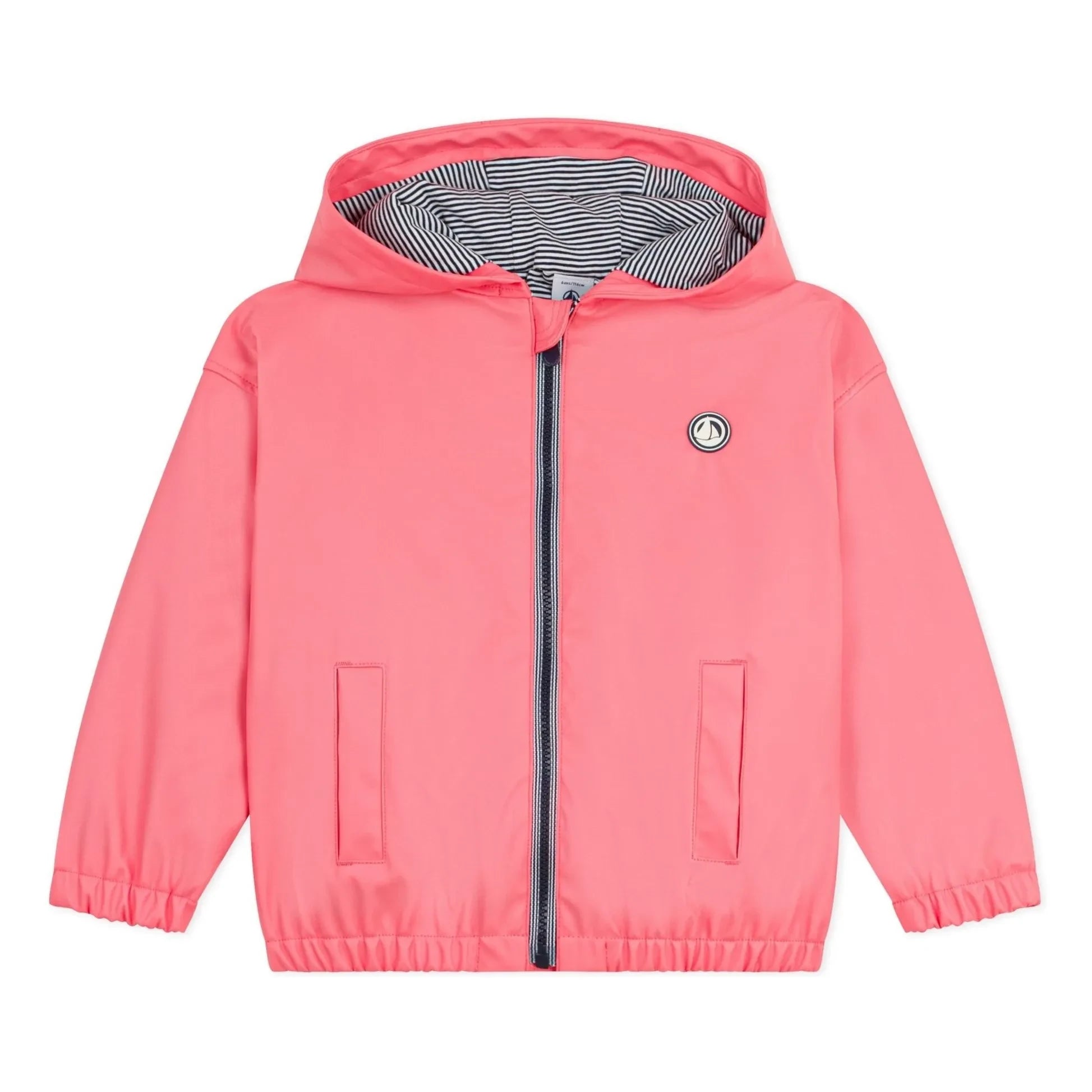 Petit Bateau - Geri Dönüştürülmüş Elyaf Astarlı Rüzgarlık Wrap | Mercan