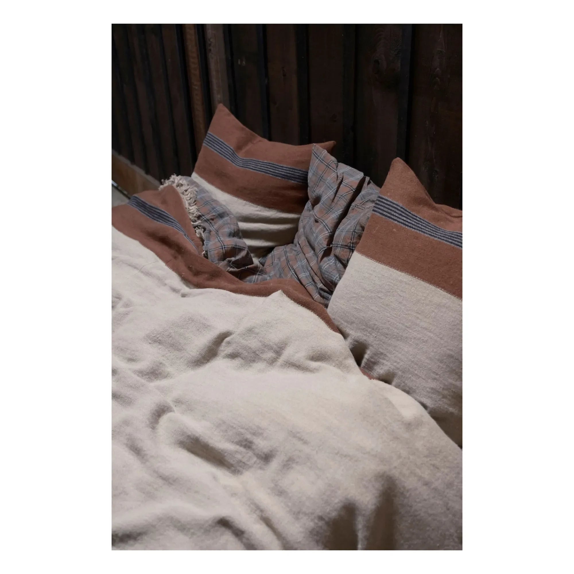 Libeco - Sienna keten throw | Kahverengi