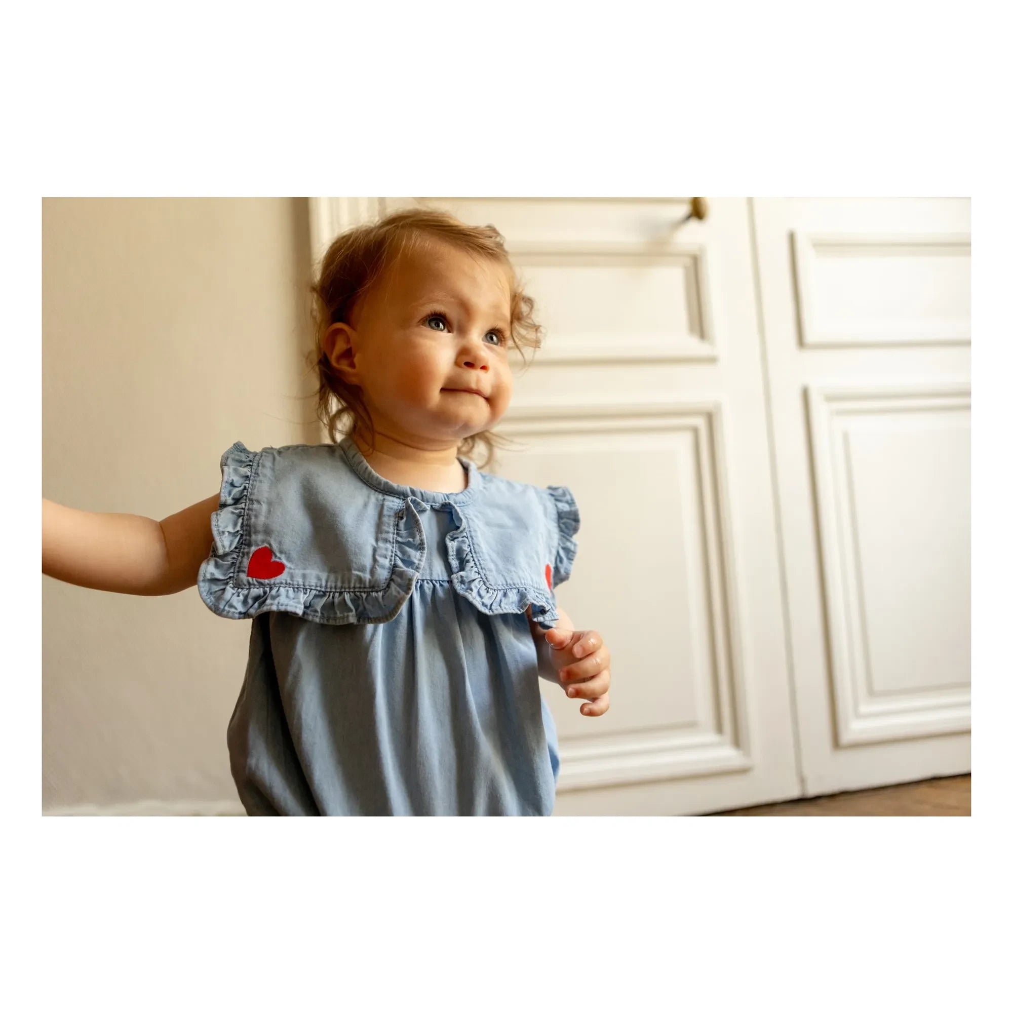 Louis Louise - Celesta Chambray tulum | Açık Mavi