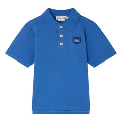 Bonpoint - Elion Poloshirt aus Bio-Baumwolle | Königsblau