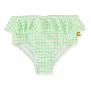 Goldie + Ace - Carreaux Fleurie Bath Brief | Green