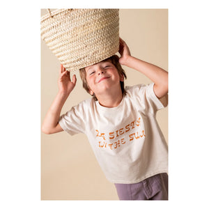 birinit - La Siesta T-Shirt aus Bio-Baumwolle | Elfenbein