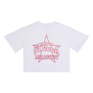 Stella McCartney Kids - Stella Etoile Tişört | Beyaz