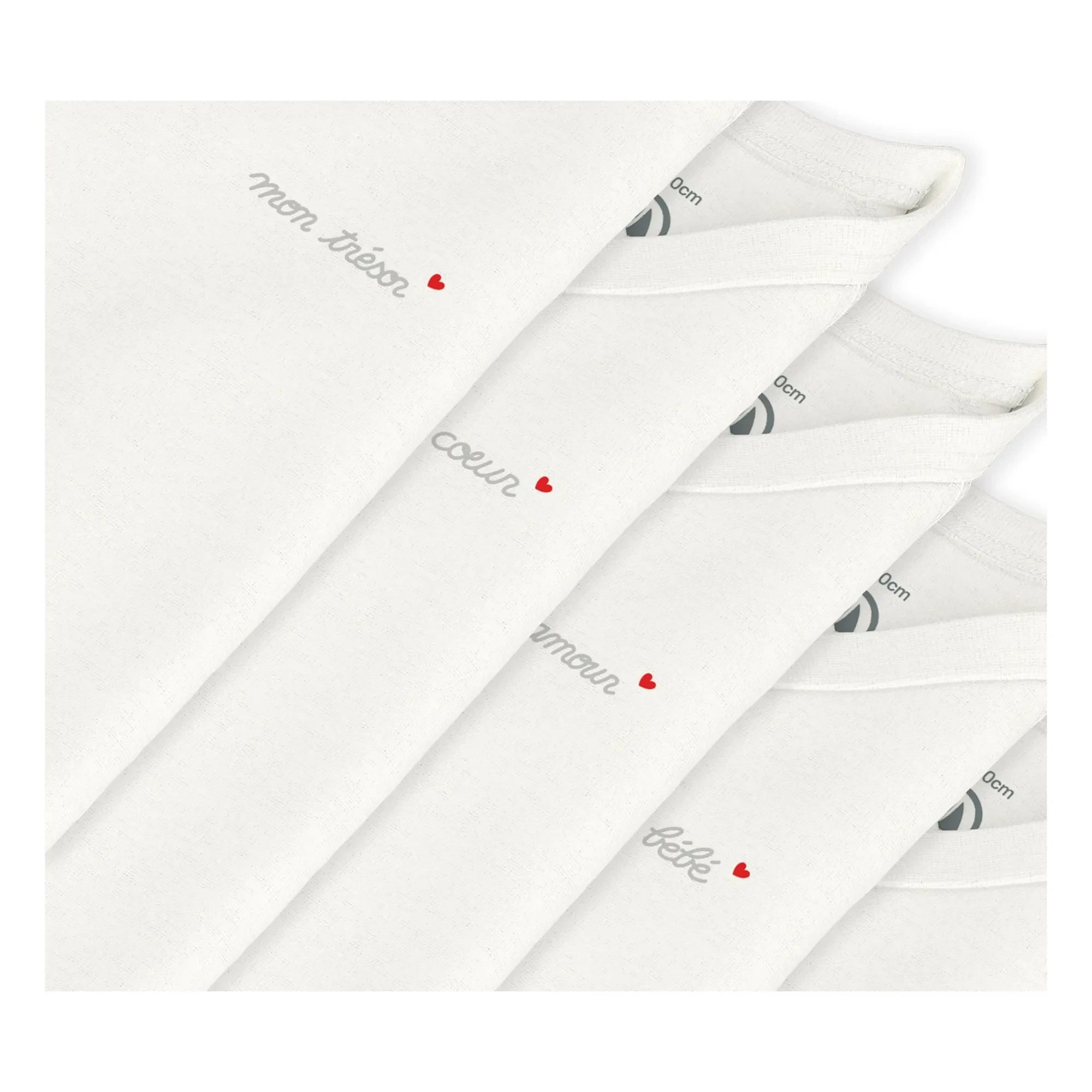 Petit Bateau - 5’li Mon Ange Organik Pamuklu Body Seti | Ekru