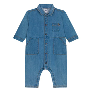 Petit Bateau - Matin Denim Tulum | Kot mavisi