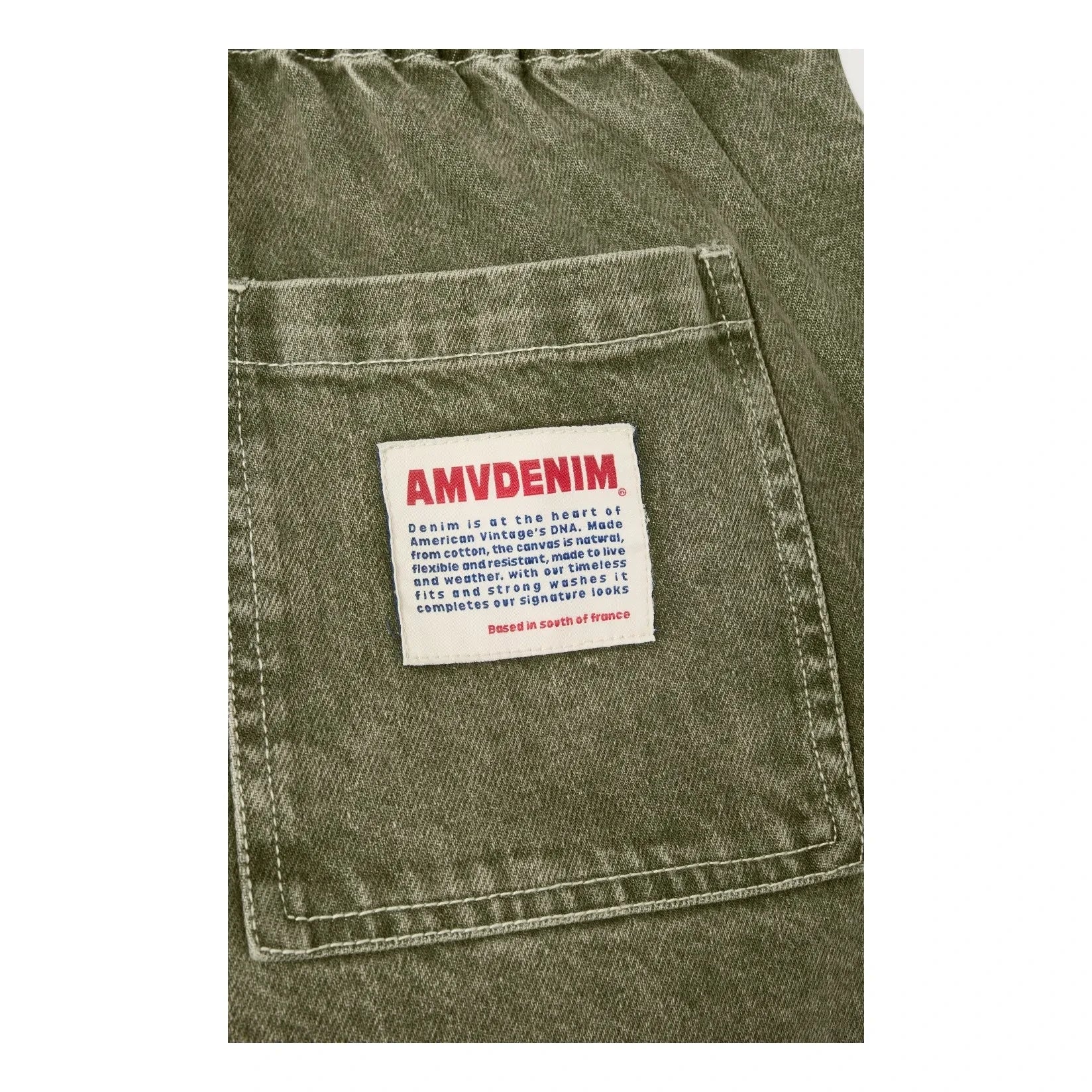 American Vintage - Uzatown Pamuklu Havuç Kesim Pantolon | Olive