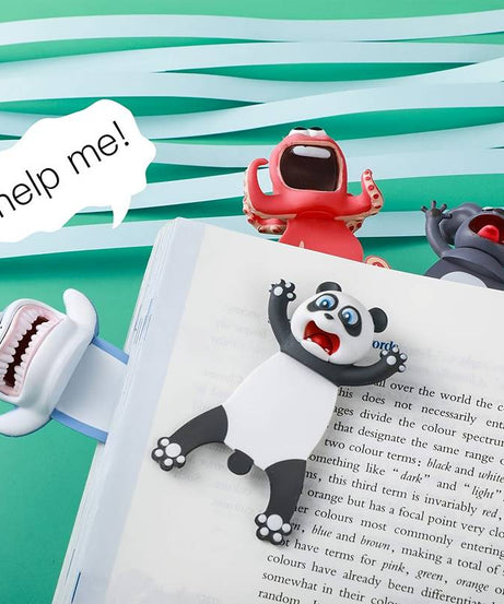 Dinossi - Sevimli Korkunç Kitap Ayracı Ahtapot-Dinossi