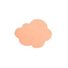Muskhane - Filz Wolken Teppich | Puder