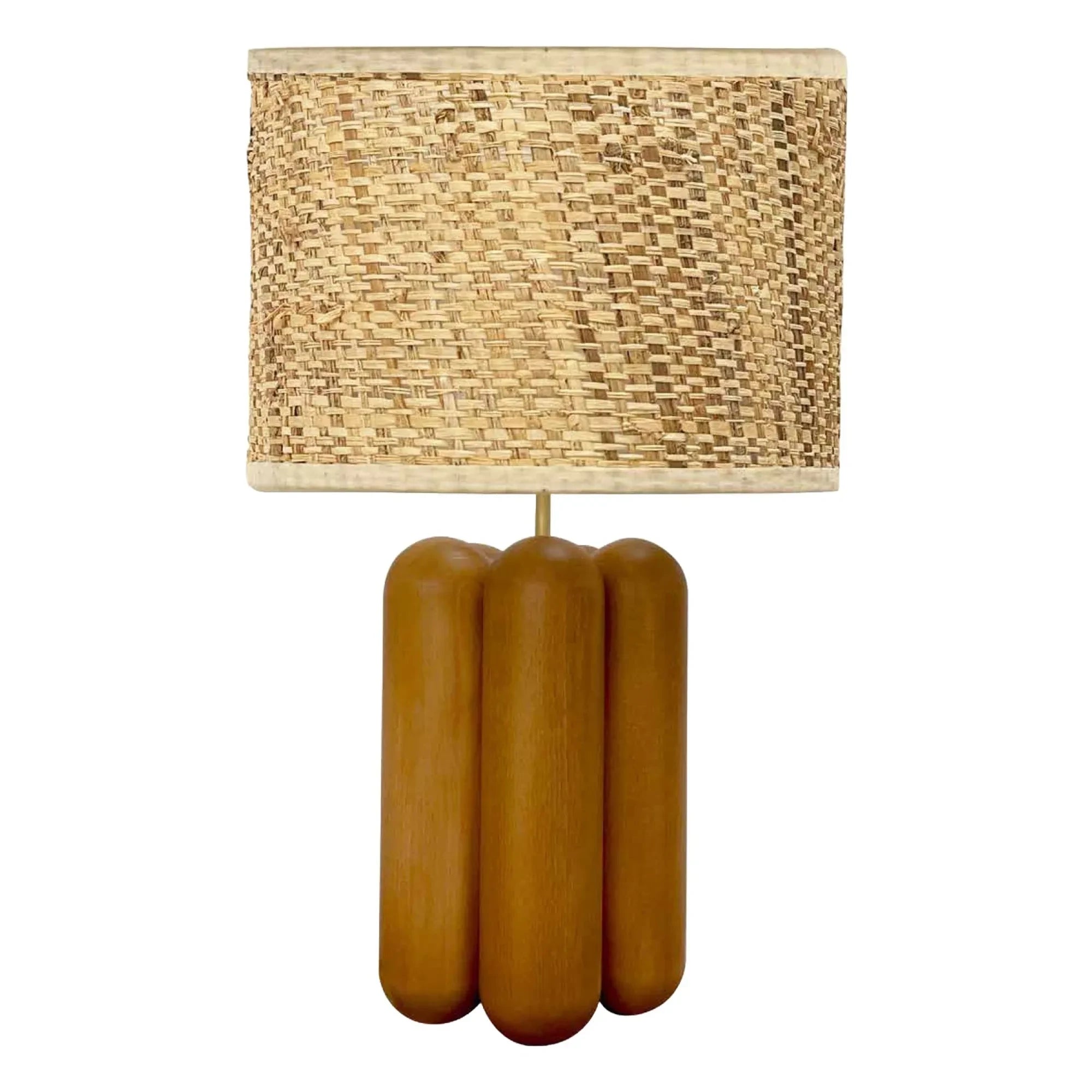 Cosin - Raffia Lampshade Table Lamp Charlotte | Natural