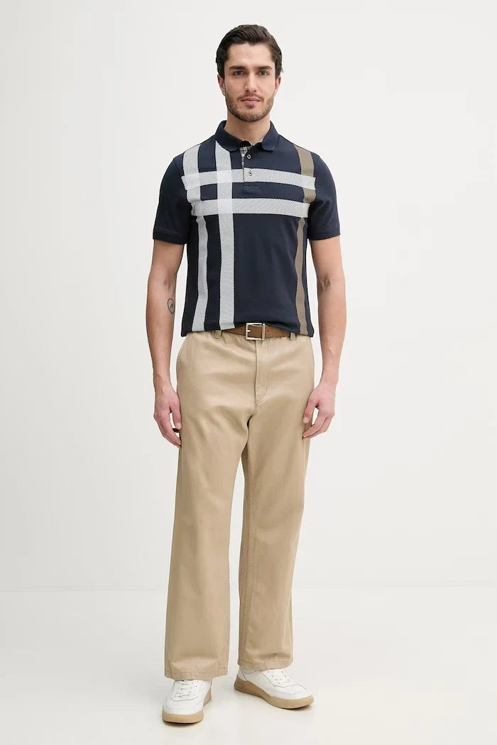 Barbour Blaine Yakalı Pamuklu Tişört