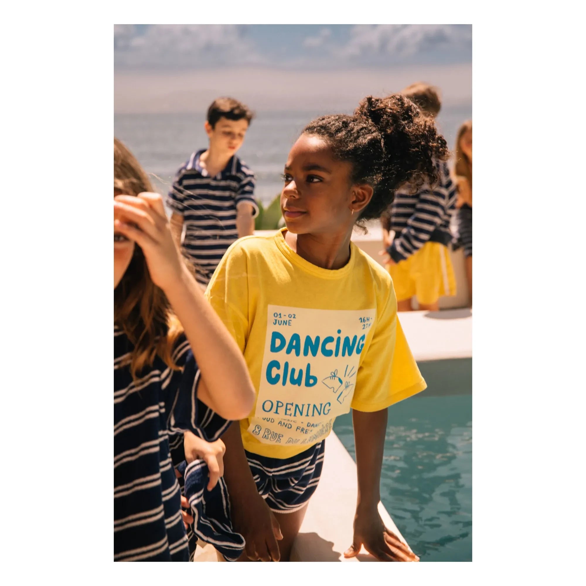 We Are Kids - Dylan Dancing Club T-Shirt Bio-Baumwolle | Gelb