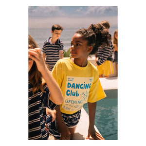 We Are Kids - Dylan Dancing Club T-Shirt Bio-Baumwolle | Gelb
