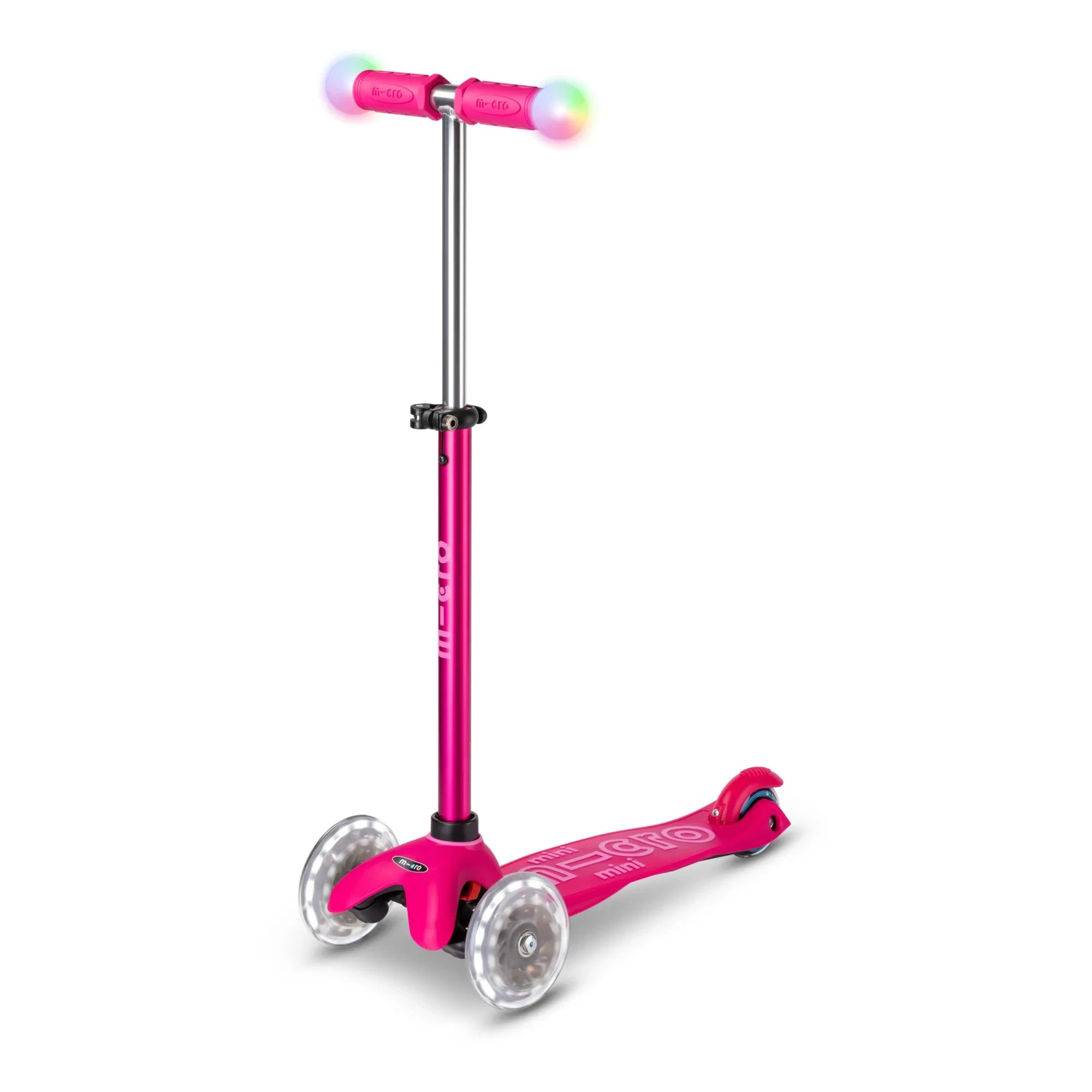 Micro - Mini 3'ü 1 Arada LED scooter | Ahududu Kırmızısı