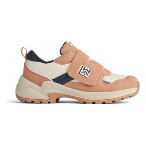 Liewood - Denisa Geri Dönüştürülmüş Elyaf Çizik Sneaker | Toz Pembe