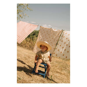 Studio Bohème - Bebecito Kombishort Wassermelone Bio-Baumwolle | Salbei