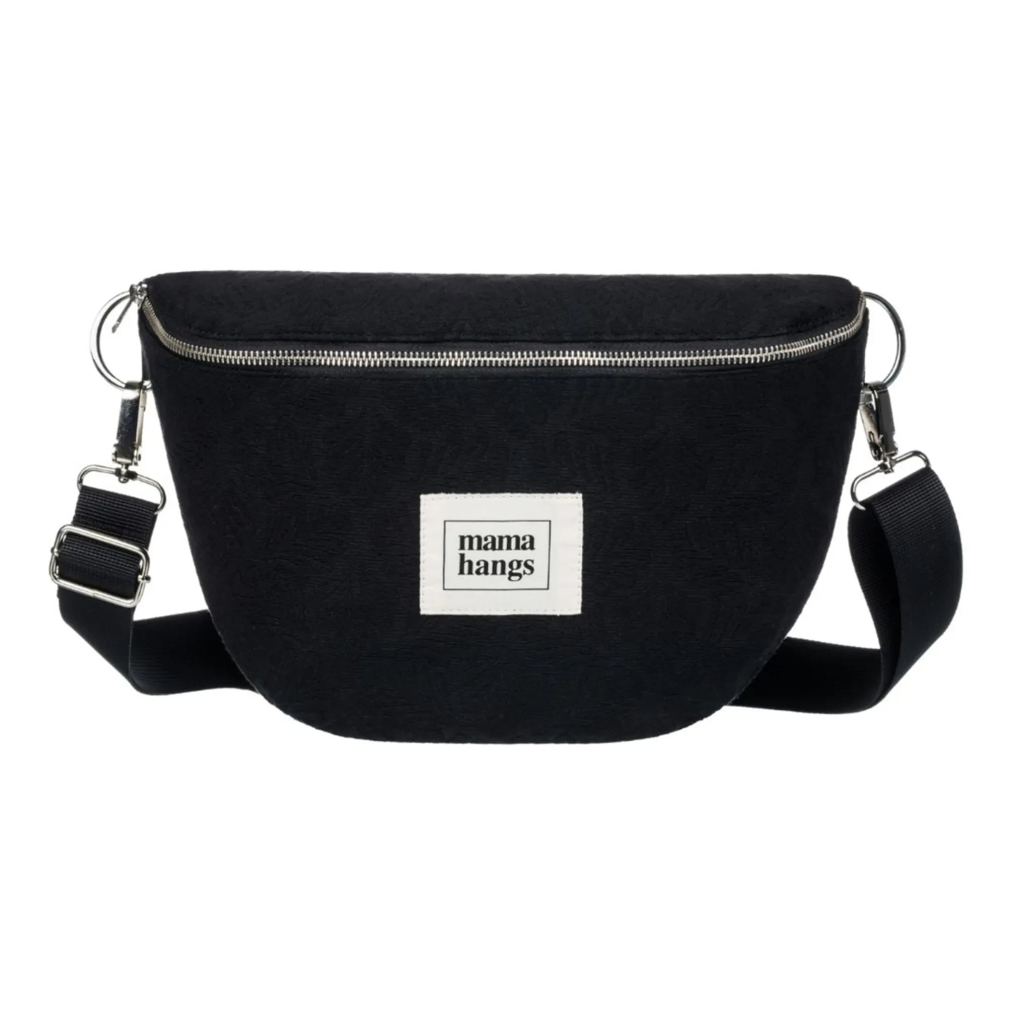 Mama Hangs - Bloom Bag multifunktionale Bananentasche | Schwarz