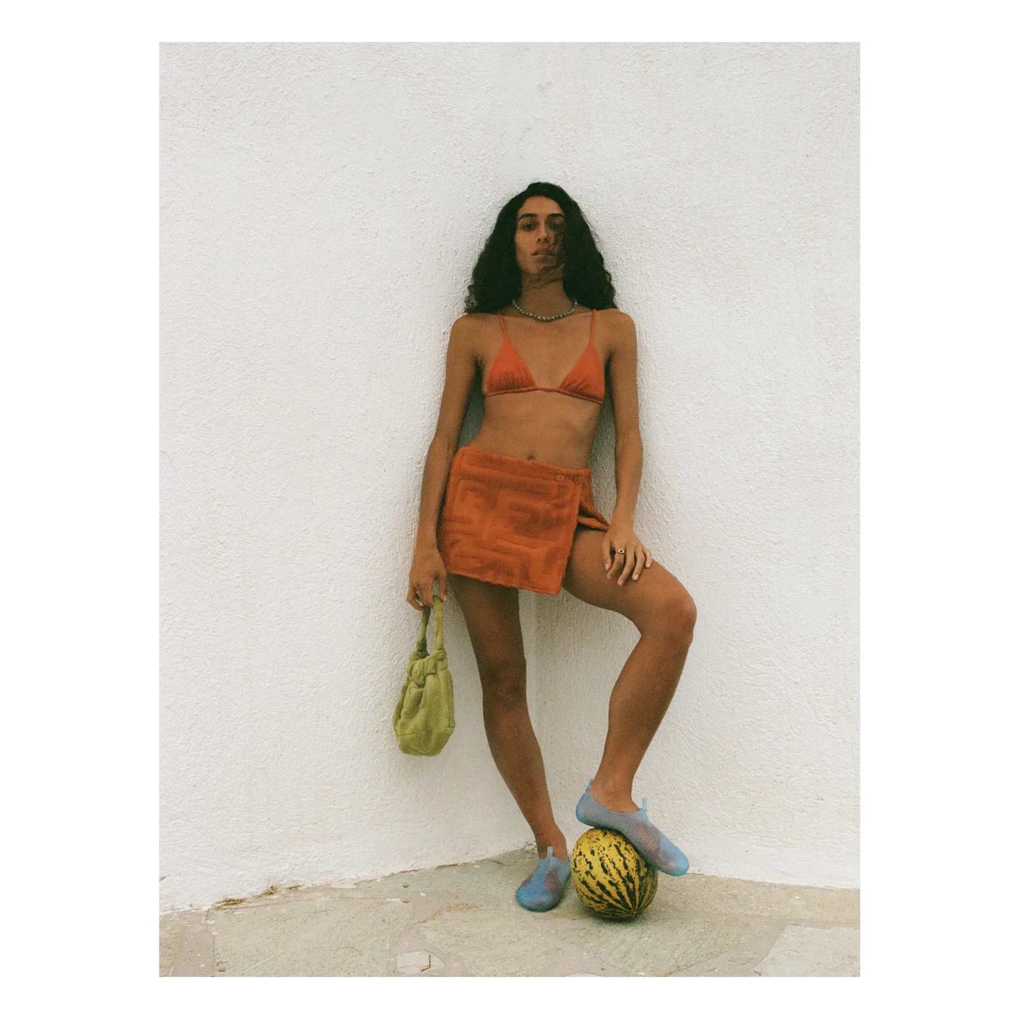 Soleil Soleil - Bathrobe Skirt | Terracotta