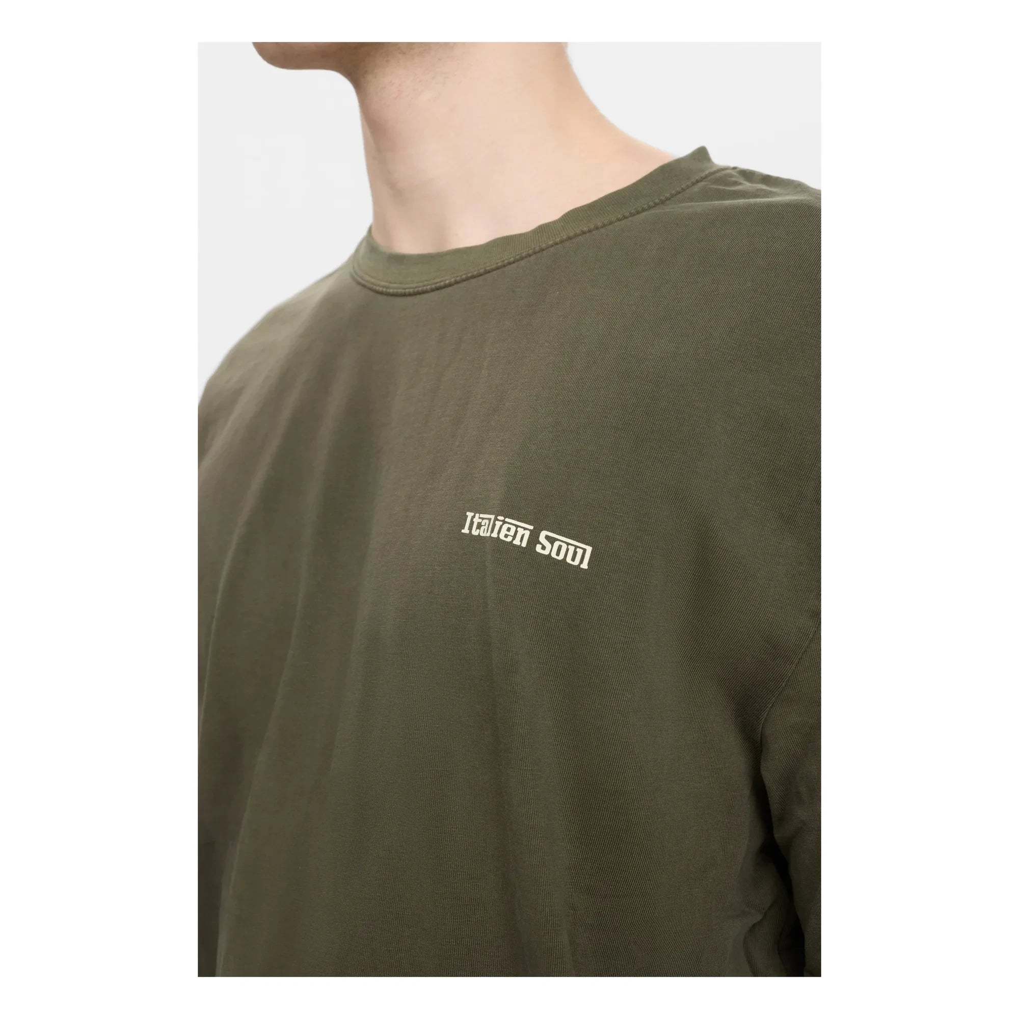 Anerkjendt - Akvillads Italian T-Shirt | Dark Green