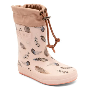 bisgaard - Barefoot Feather Regenstiefel | Blassrosa