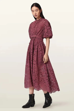 AllSaints ODETTE kloş elbise