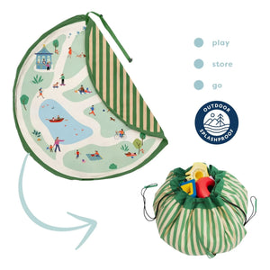 Play and Go - Tasche / Noomad Outdoor-Spielmatte - Park | Grün