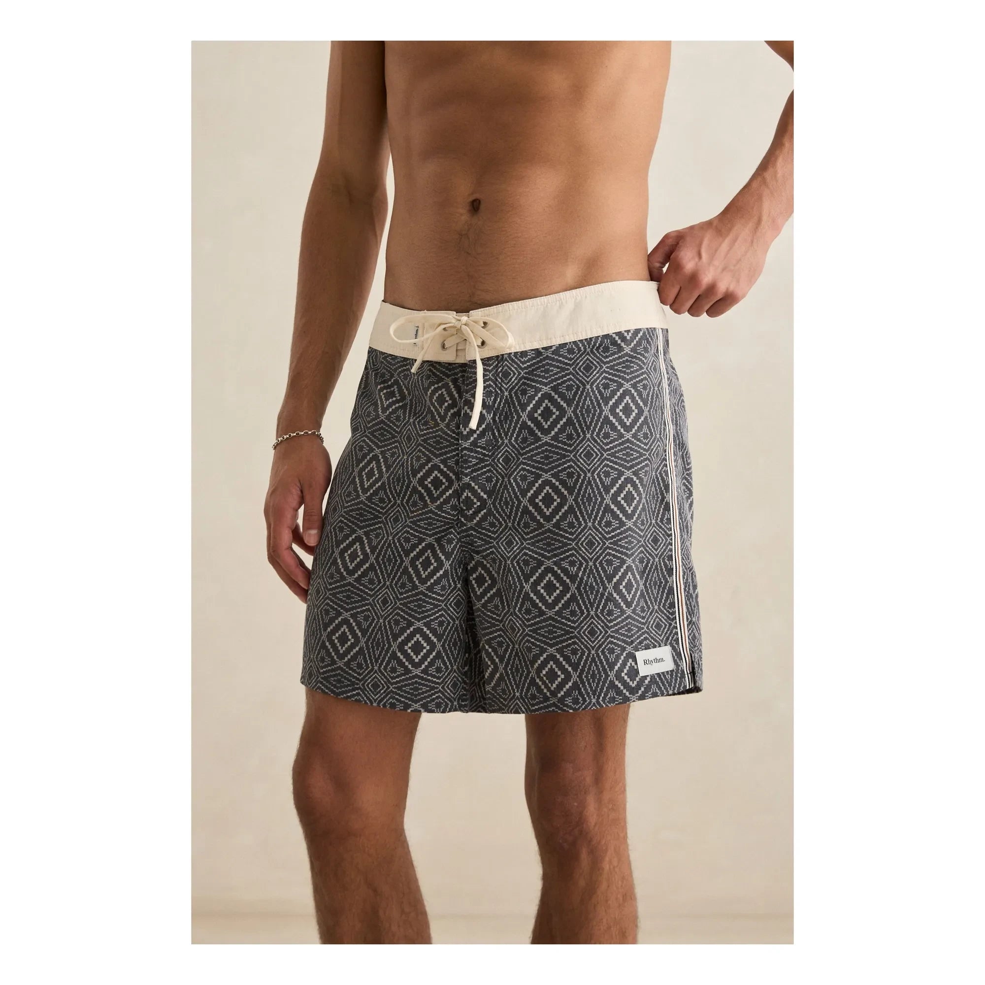 Rhythm - Mosaic Heritage Shorts | Black