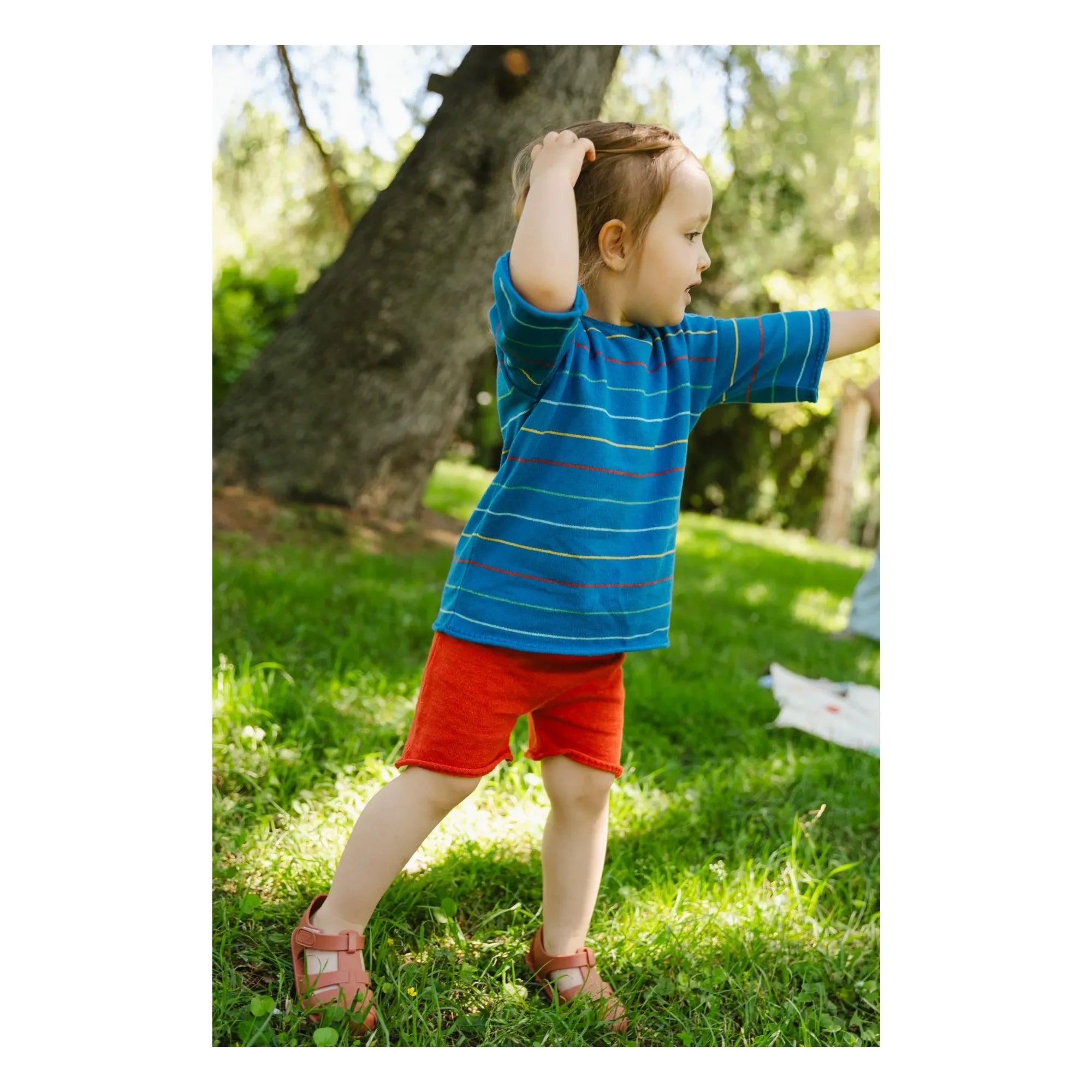 Bayiri - Explorer Shorts Bio-Baumwolle | Rot