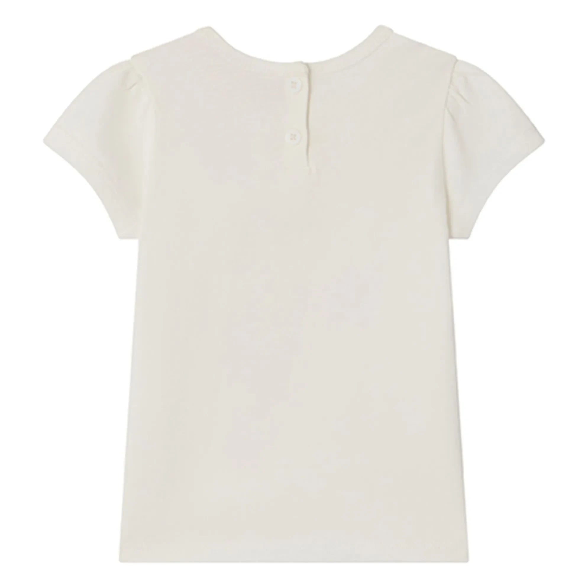 Bonpoint - Cira Cherry Organic Cotton T-Shirt | Cream