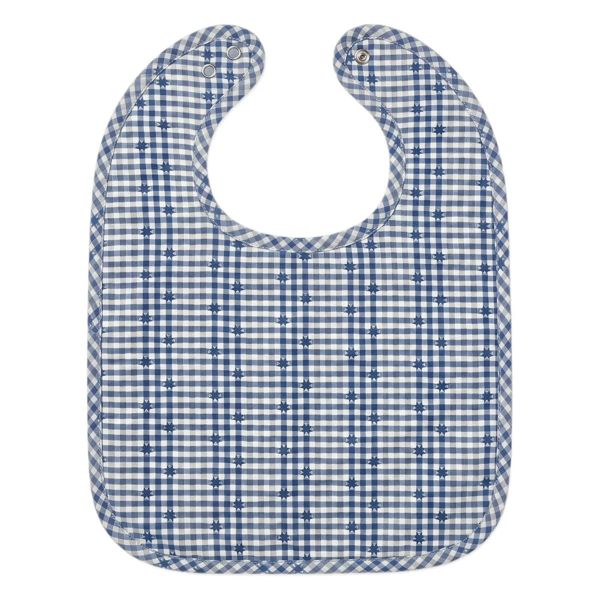Editions Aimable - Bib Bertille | Blue Vichy Cotton