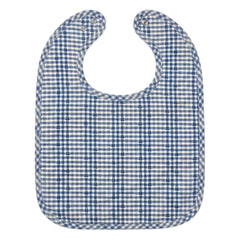 Editions Aimable - Bib Bertille | Blue Vichy Cotton