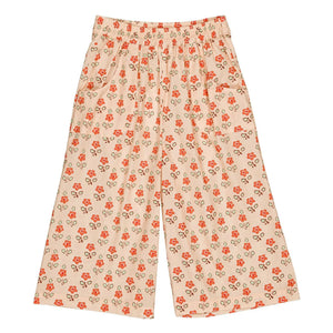 Hello Simone - Flowery Bindweed Culotte Etek | Kayısı
