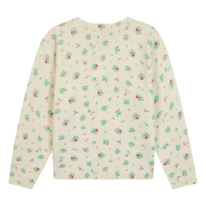 Bonton - Lilou Coco Sträuße Cardigan | Creme