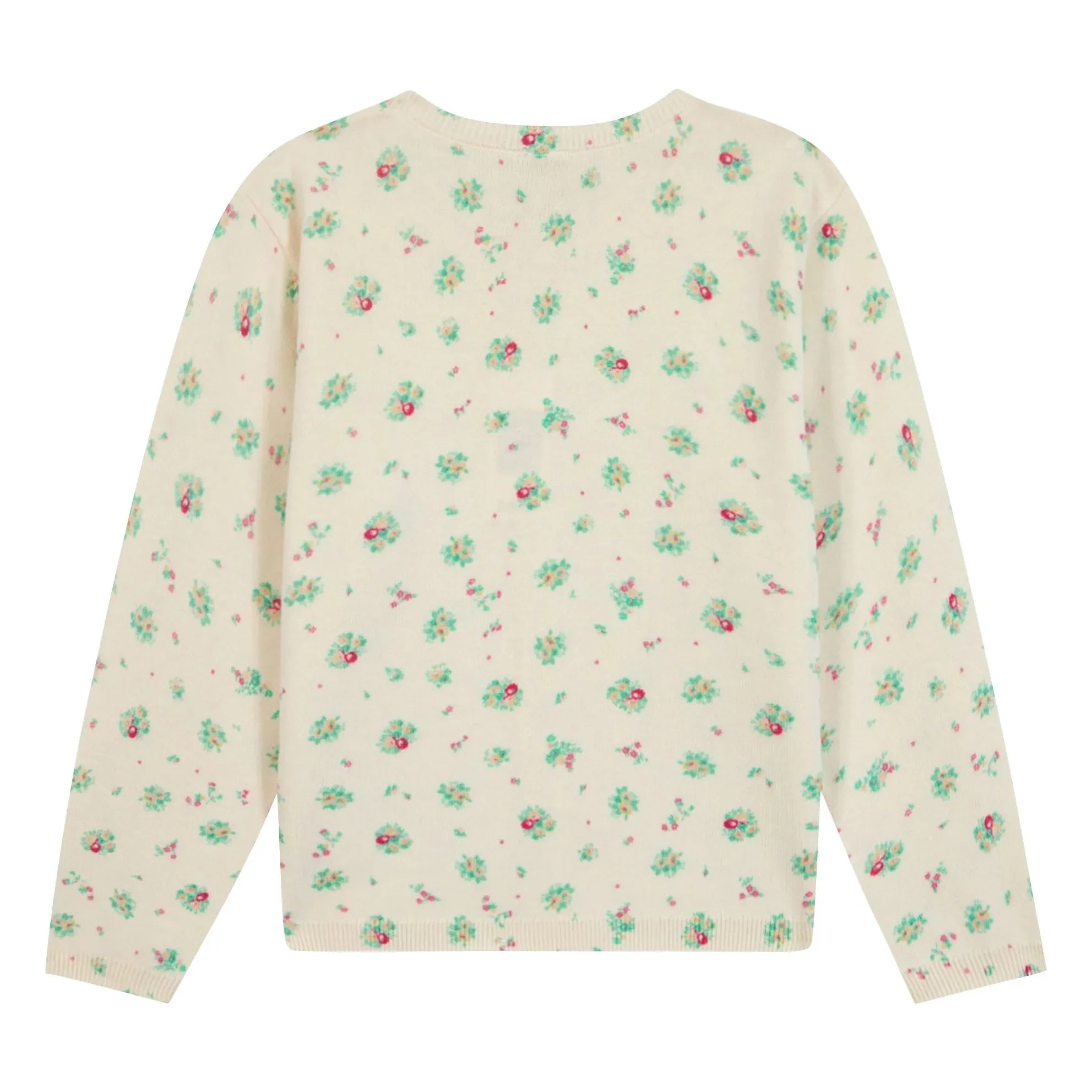 Bonton - Lilou Coco Sträuße Cardigan | Creme