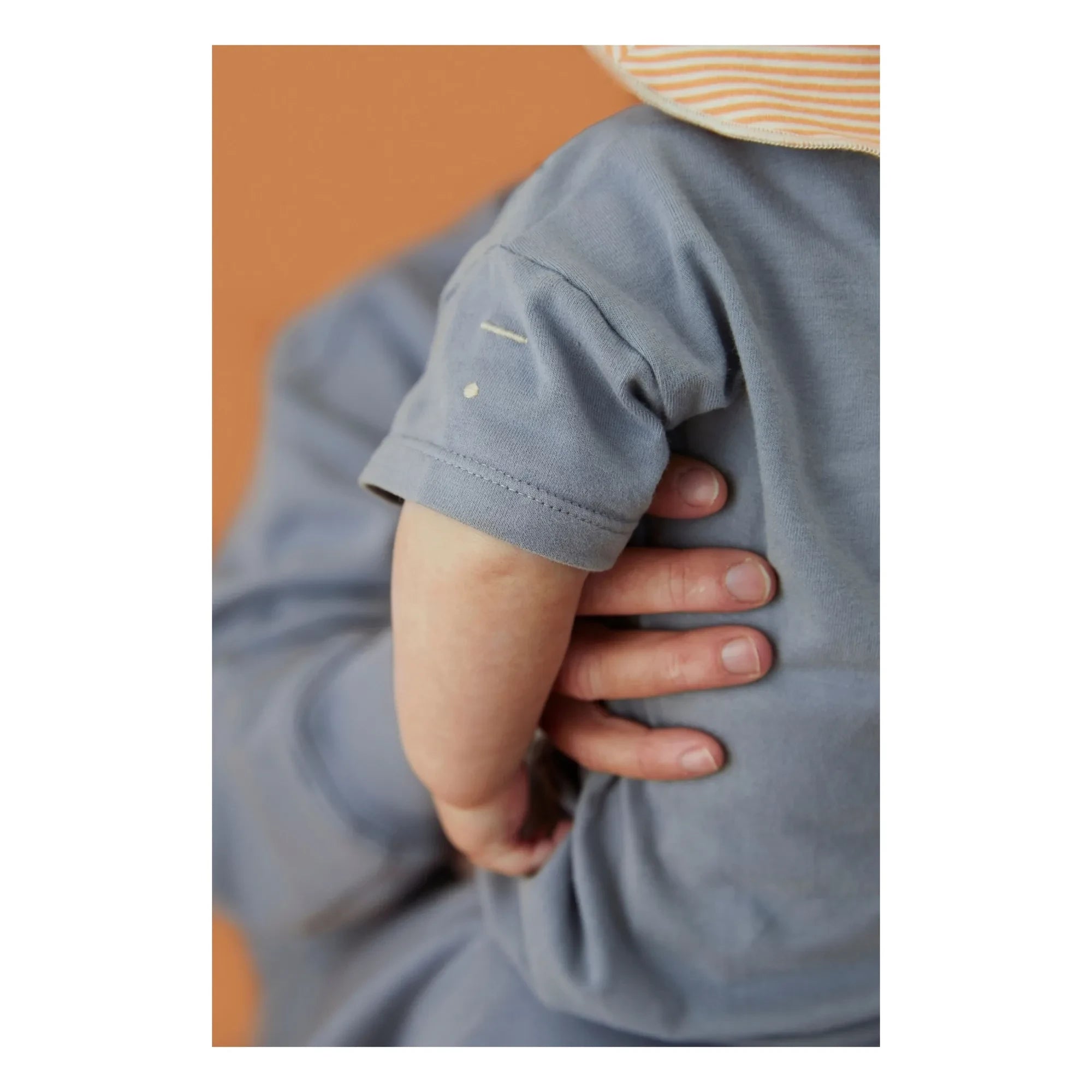 Gray Label – Strampler aus Bio-Baumwolle | Eisblau