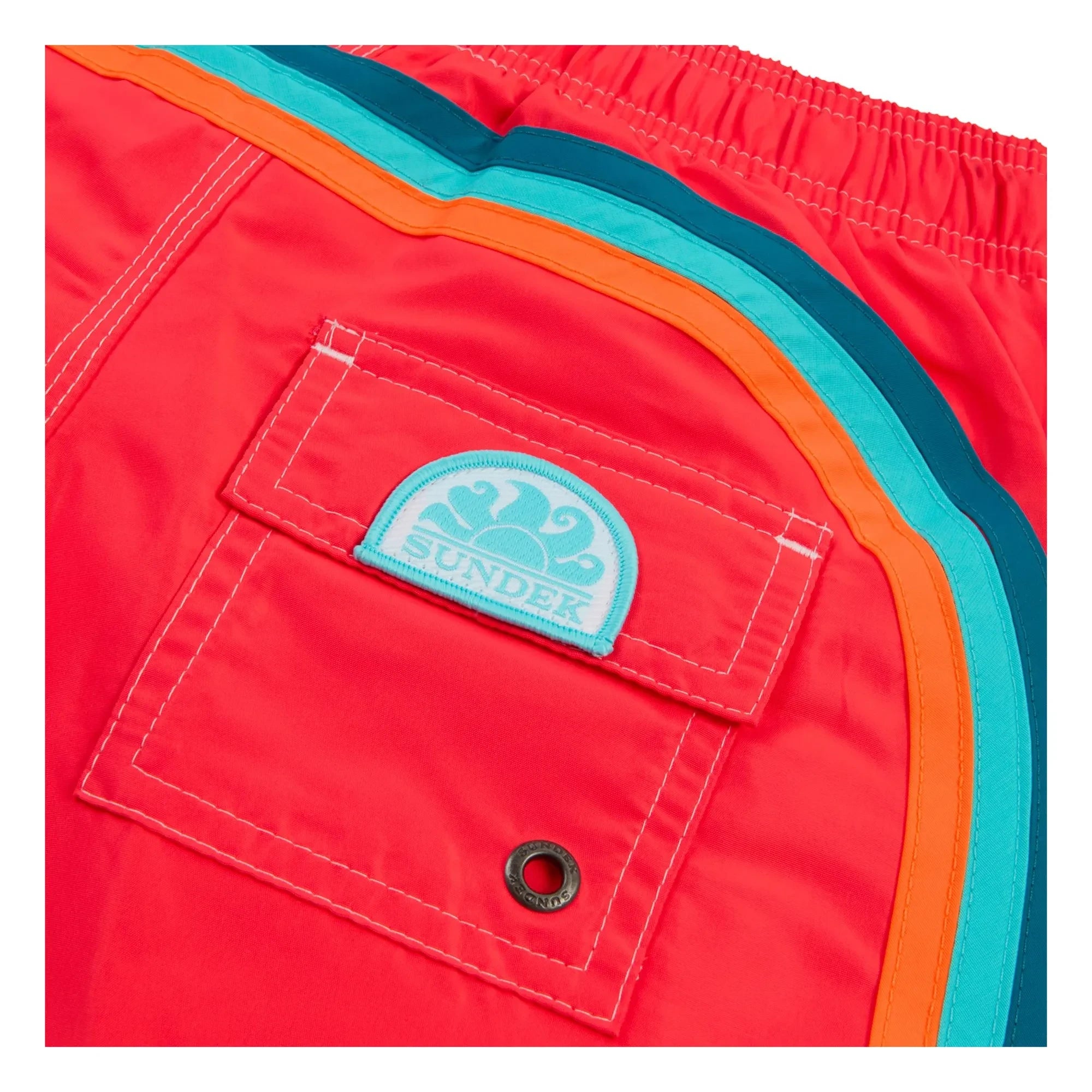 Sundek - Board Arc Badeshorts | Rot