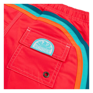 Sundek - Board Arc Badeshorts | Rot