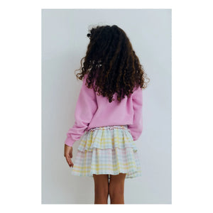 the new society - TNS Logo Sweatshirt | Rosa