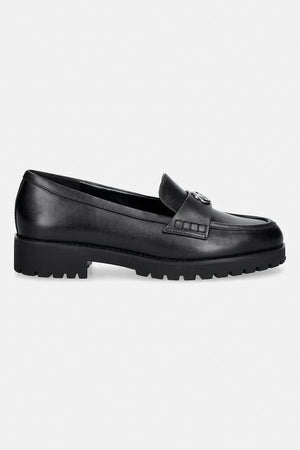MICHAEL Michael Kors kadın deri loafer Jaelyn Lug Loafer