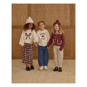 Rylee + Cru - Camden Game Day Tişört | Ecru
